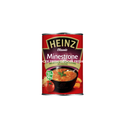 HEINZ MINESTRONE SOUP 400GM