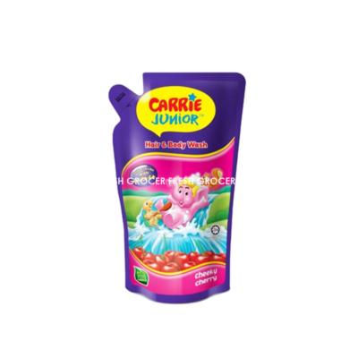 CARRIE JUNIOR BABY HAIR & BODY WASH CHEEKY CHERRY (REFILL) 500GM