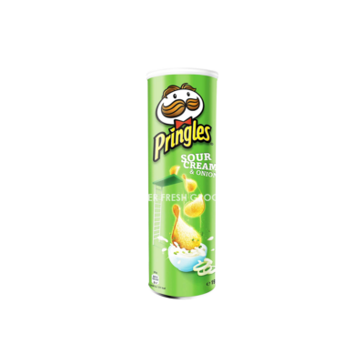 PRINGLES SOUR CREAM ONION 102GM