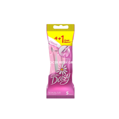 GILLETTE WOMEN  DISPOSABLES RAZOR  DAISY CLASSIC DIS 4+1 (1X12)