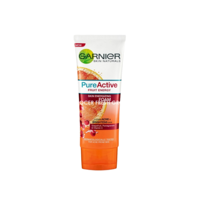 GARNIER PURE ACTIVE FRUIT ENERGIZING FOAM 100ML