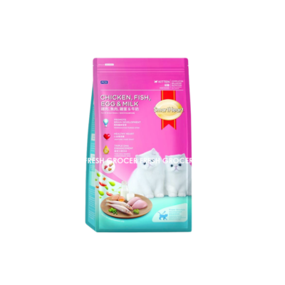 SMART HEART KITTEN CHICKEN FISH EGG & MILK 1.1KG