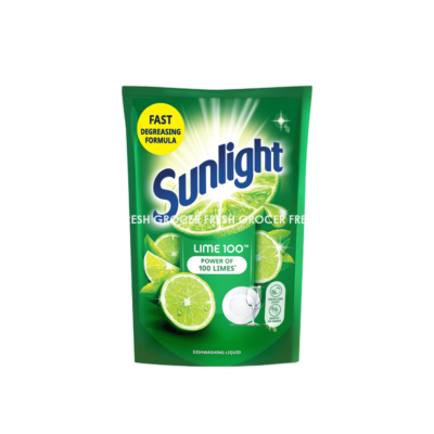 SUNLIGHT DISHWASH LIQUID LIME 700ML REFILL( ANEKA PILIHAN)