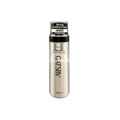 GATSBY HAIR SPRAY HARD STYLING FOAM 185GM