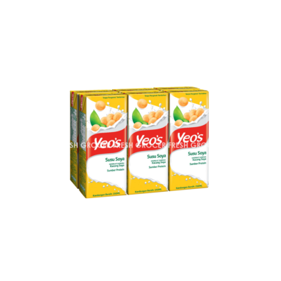 YEO'S SOY BEAN MILK 6S X 250ML