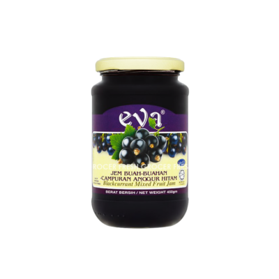 EVA BLACKCURRANT JAM 450GM