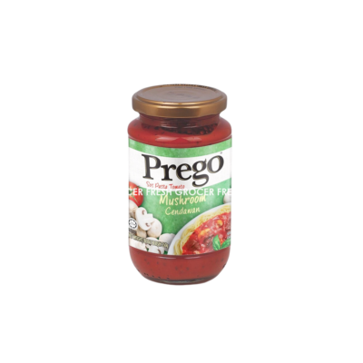 PREGO TOMATO PASTA SAUCE MUSHROOM 350GM