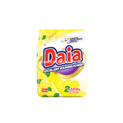 DAIA DETERGENT POWDER 2.3KG LEMON