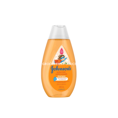 JOHNSON'S SOFT SHINY BABY SHAMPOO 200ML