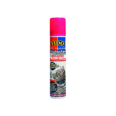 FIDO ANTI BACTERIA AEROSOL CAT SPRAY 100ML