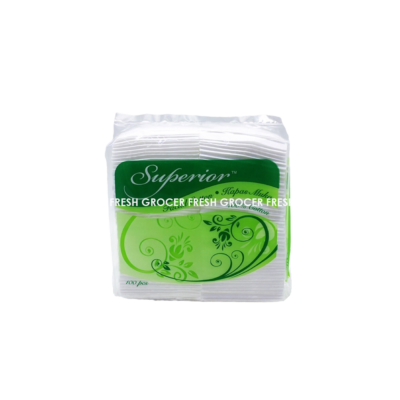 SUPERIOR FACIAL COTTON 100'S