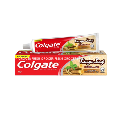 COLGATE TOOTHPASTE KAYU SUGI HERBA ASLI 175GM