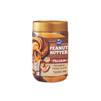 CED CHOCO STRIPES PEANUT BUTTER 500GM