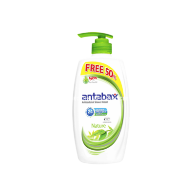 ANTABAX SHOWER CREAM NATURE 650ML FREE 50%