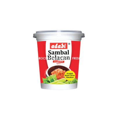 ADABI SAMBAL BELACAN TRADITION SPICY 180GM