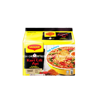 MAGGI 2 MIN KARI CILI API 5X79GM