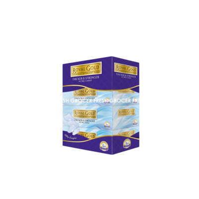 ROYAL GOLD LUXURIOUS FACIAL TISSUE 4X80'S (3PLY)