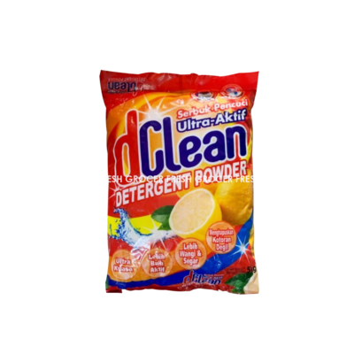 DCLEAN DETERGENT POWDER LEMON 5KG