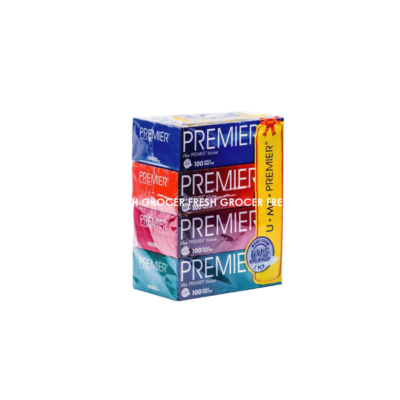 PREMIER FACIAL TISSUE 4X100'S