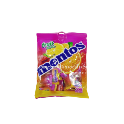 MENTOS FRUIT PILLOW PACK 36PCS