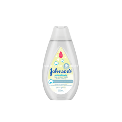 JOHNSON'S COTTON TOUCH BABY BATH TOP TO TOE 200ML