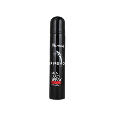 FOLLOW ME MEN BODY SPRAY RED 75ML