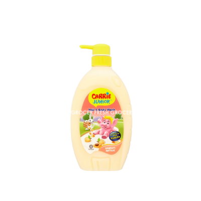 CARRIE JUNIOR BABY HAIR & BODY WASH APRICOT YOGHURT 700GM