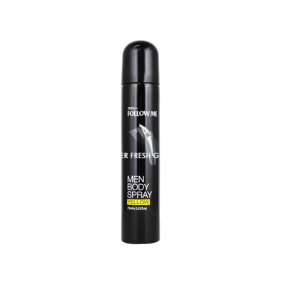 FOLLOW ME MEN BODY SPRAY YELLOW 75ML