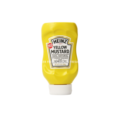 HEINZ YELLOW MUSTARD 369GM