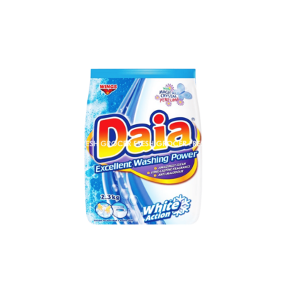 DAIA DETERGENT POWDER 2.3KG WHITE ACTION