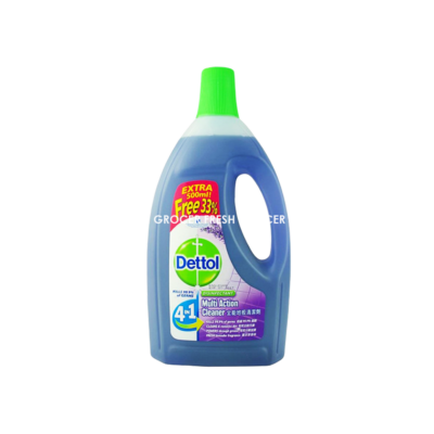 DETTOL LAVENDER MULTI ACTION CLEANER 1.5L FREE 33%