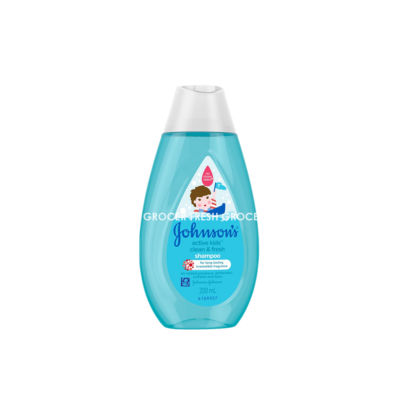 JOHNSON'S ACTIVE KIDS CLEAN & FRESH SHAMPOO 200ML