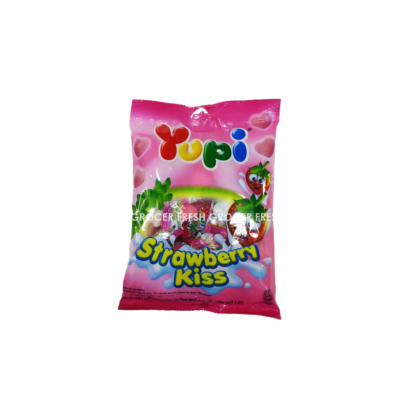 YUPI STRAWBERRY KISS 120GM