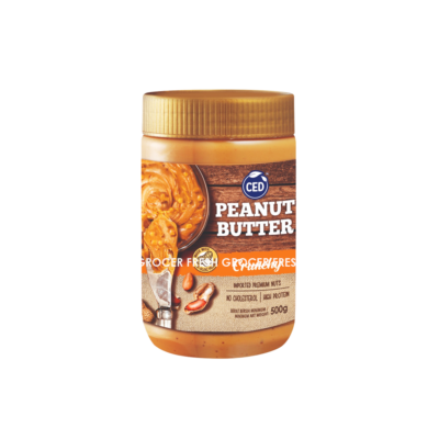 CED PEANUT BUTTER CRUNCHY 500GM