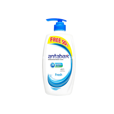 ANTABAX SHOWER CREAM FRESH 650ML FREE 50%