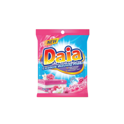 DAIA DETERGENT POWDER 720GM SOFTERGENT