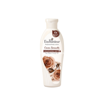 ENCHANTEUR LOTION 220ML NOURISHING SOFT COCOA SENSUELLE