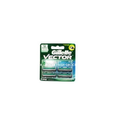 GILLETTE CARTRIDGE REFILL 4'S VECTOR PLUS