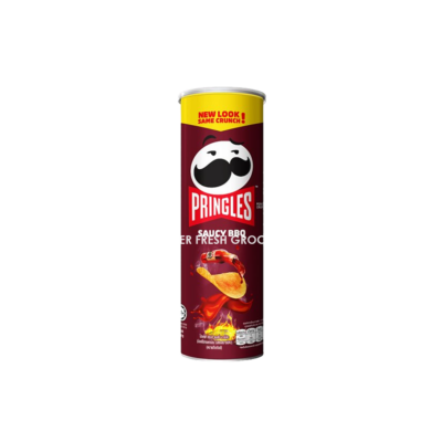 PRINGLES SAUCY BBQ 102GM