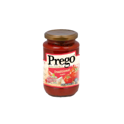 PREGO TRADITIONAL TOMATO PASTA SAUCE 350GM