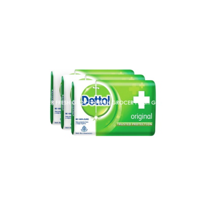 DETTOL BODY SOAP ORIGINAL 100GM BUY 3 FREE 1