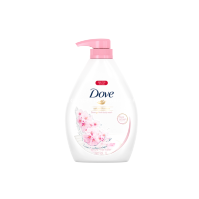 DOVE BODY WASH SAKURA BLOSSOM 1L