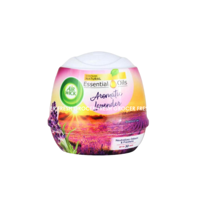 AIR WICK SCENTED GEL AROMATIC LAVENDER 180GM