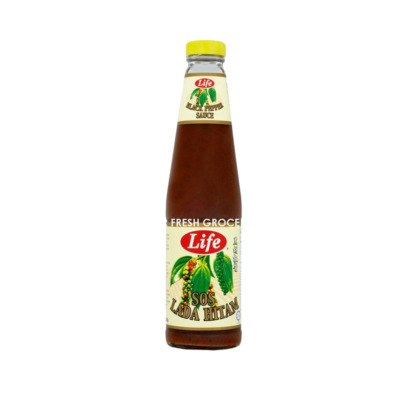 LIFE BLACK PEPPER SAUCE 500GM