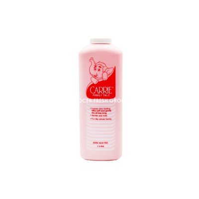 CARRIE FAMILY TALC 500GM