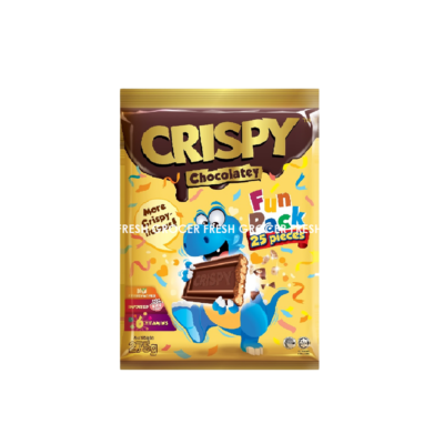 CRISPY CHOCOLATE FUN PACK 25'S 275GM