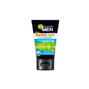 GARNIER MEN TURBO LIGHT OIL CONTROL COOLING FOAM 100ML