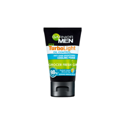 GARNIER MEN TURBO LIGHT OIL CONTROL COOLING FOAM 100ML