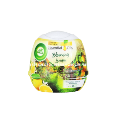 AIR WICK SCENTED GEL BLOOMING LEMON 180GM