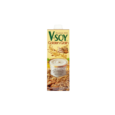 V-SOY GOLDEN GRAIN SOYA BEAN MILK UHT 1L